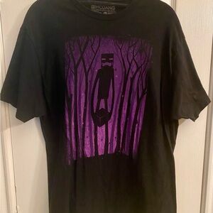 Black and Purple Graphic Men's Tee